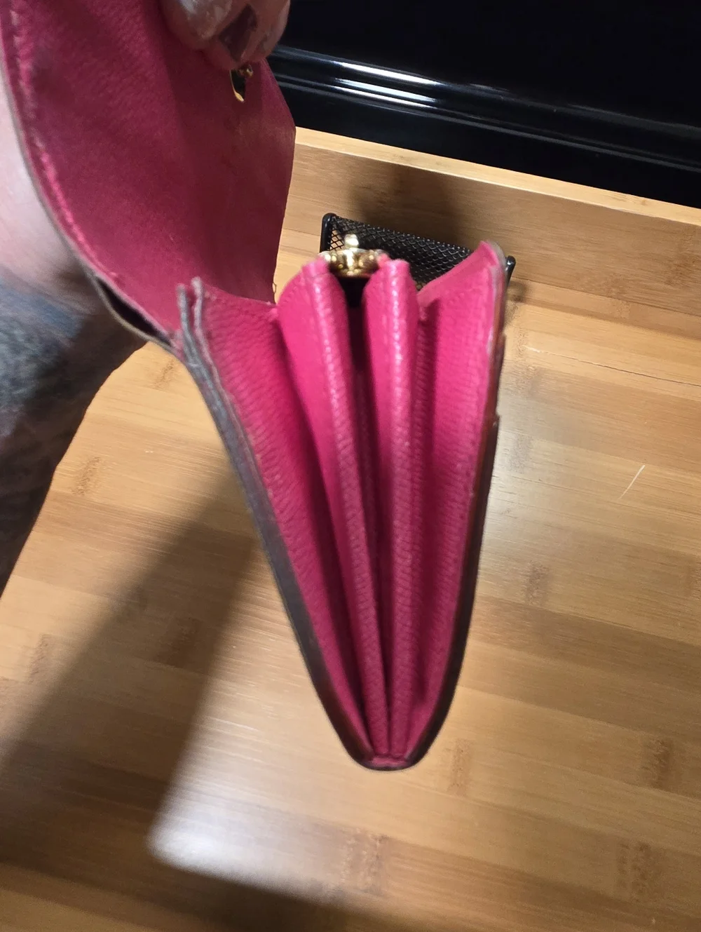 LOUIS VUITTON MULTICOLOR PORTEFEUILLE SARAH LONG WALLET - Picture 13 of 15